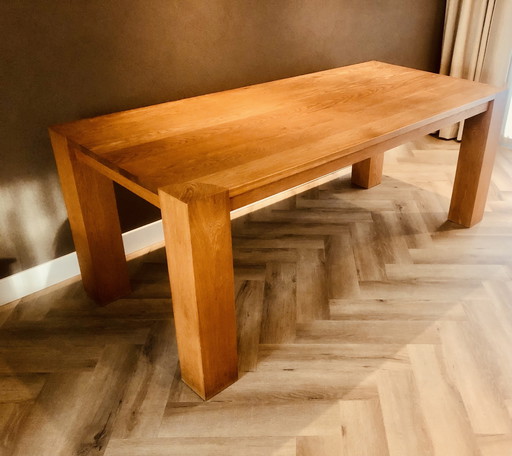 Dining Table Solid Oak Handmade