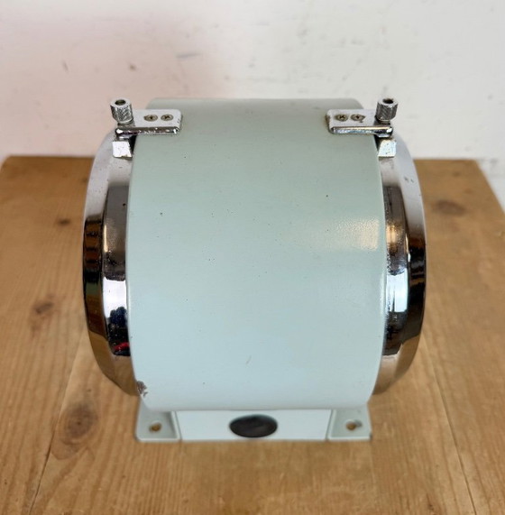 Image 1 of Vintage grijze Seiko Maritime dubbelzijdige wandklok, jaren 80