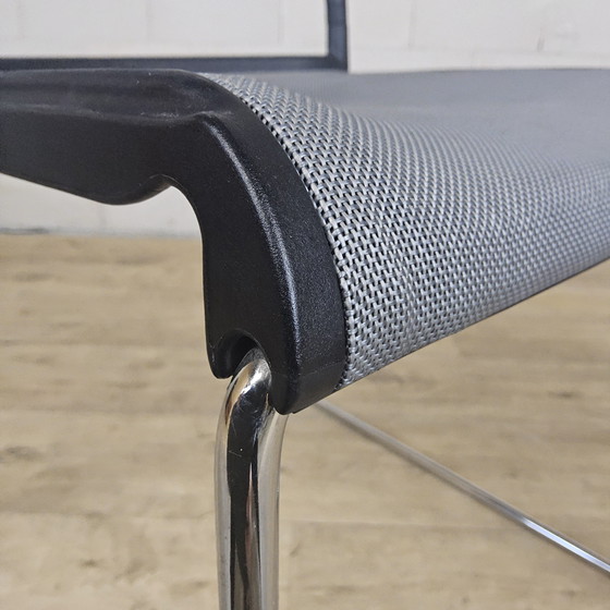 Image 1 of 2x sedia Wilkhahn Aline 230 con braccioli (impilabile) sedie di design / sedie da ufficio / sedie da sala da pranzo