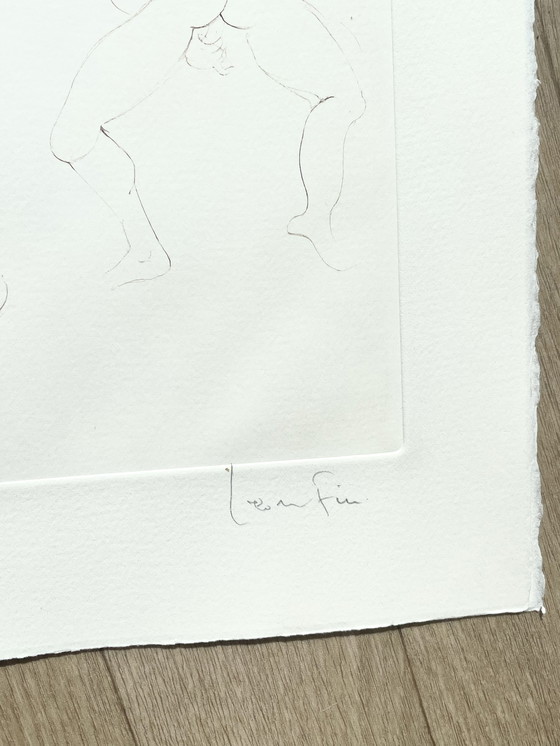 Image 1 of Leonor Fini, Rare Lithograph on Arches Paper, Circa 1980