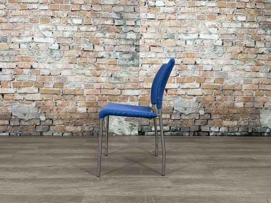 Image 1 of Design Esszimmerstuhl Blau