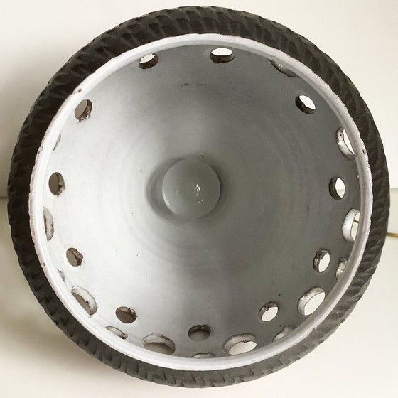 Image 1 of Lampada a sospensione vintage Fat Lava grande in ceramica anni '70 135