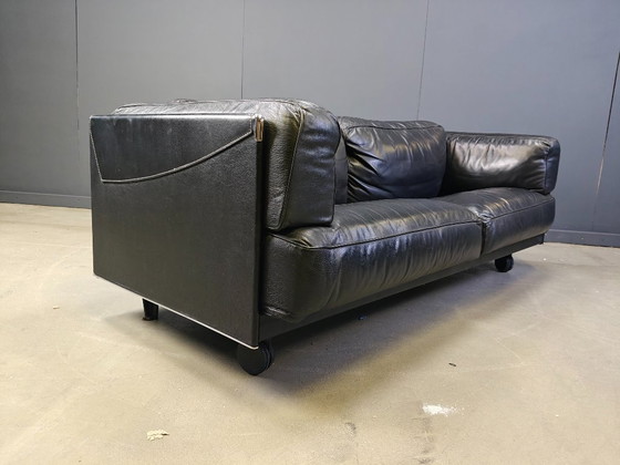 Image 1 of Vintage 'twice' bank van Pierluigi Cerri voor Poltrona Frau, jaren 90