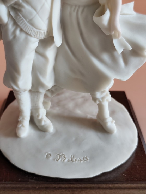 Atelierstuk van Balanti, een vintage beeld uit Italië van rond 1960 – Decoratieve objecten, Porcelain (photo 3 of 7)