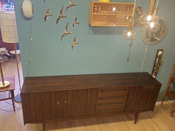 Vintage Rosewood Sideboard Lowboard TV Unit (photo 6 of 15)