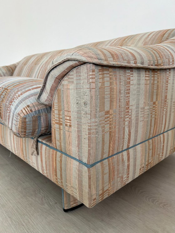 Image 1 of Poltrona Frau - Sofa - Wood, Fabric - Set of Two Sofas