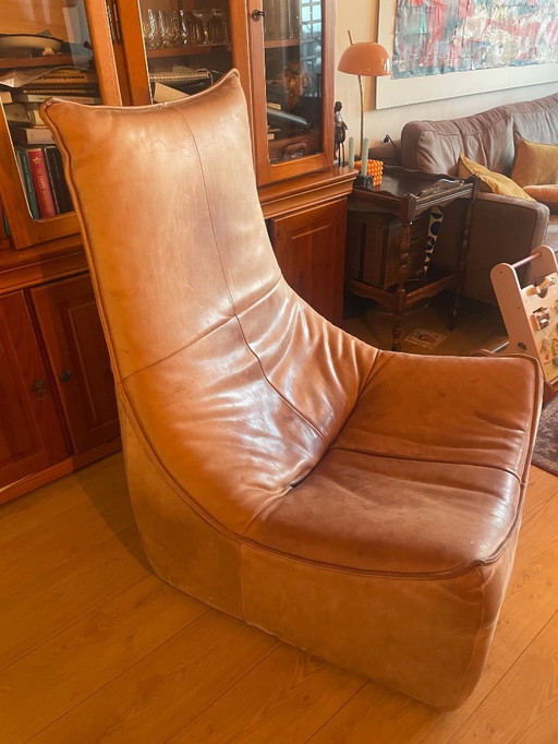 THE ROCK LOUNGE CHAIR BY GERARD VAN DEN BERG FOR MONTIS, 1960S