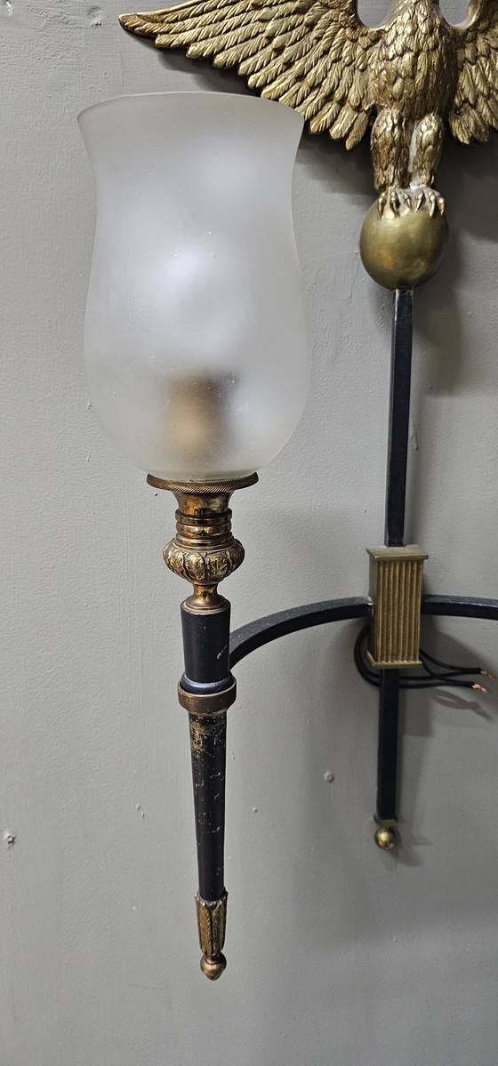 Image 1 of 2 wall lamps early 20th century