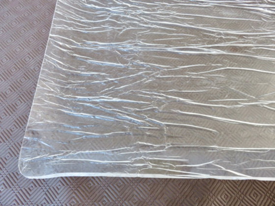 Image 1 of Groot dienblad "Roche Bobois" van plexiglas, altuglas en luciet, 1970