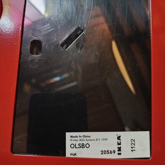 Image 1 of IKEA OLSBO Photo Frames Set of 2 – Red & Green – Ola Wihlborg 1999