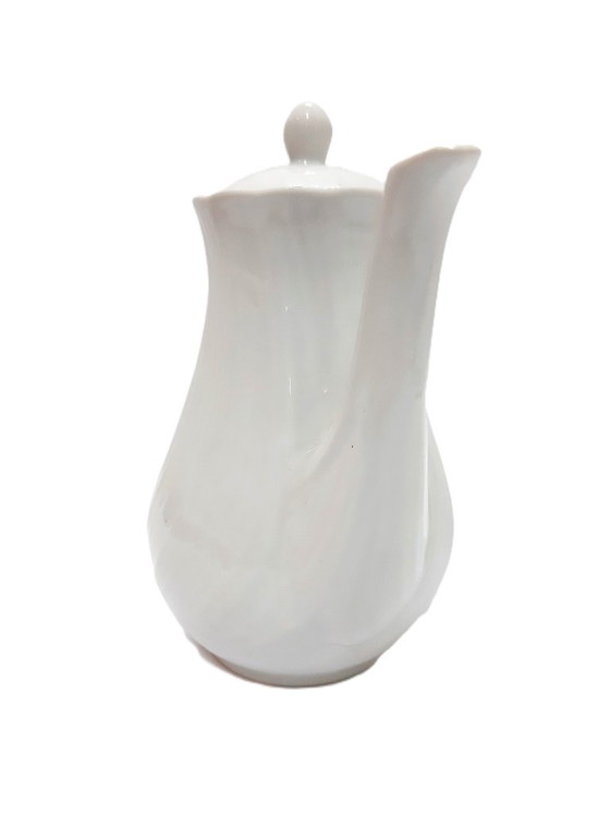 Image 1 of Vintage porcelain jug with lid, porcelain pitcher