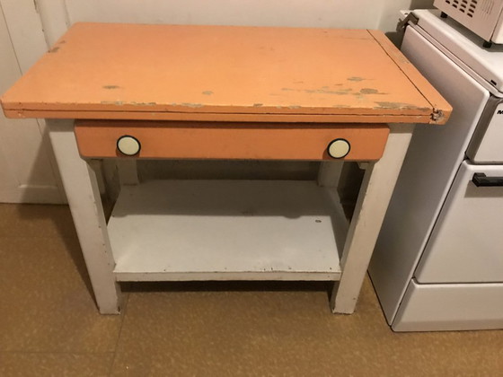 Tavolo da Cucina Vintage in Legno Ungherese – Tavoli da pranzo, Rustic (photo 7 of 10)