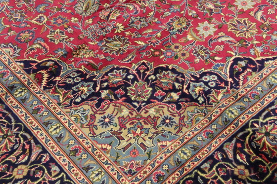 Image 1 of Original Persian rug Keshan, Kashan Red 340 x 244 cm Top condition Classic Antique