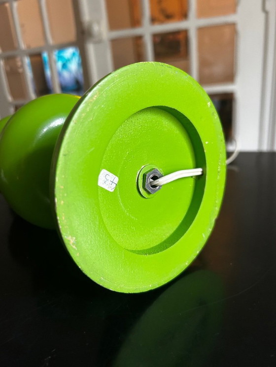 Image 1 of lampada verde mela degli anni '70