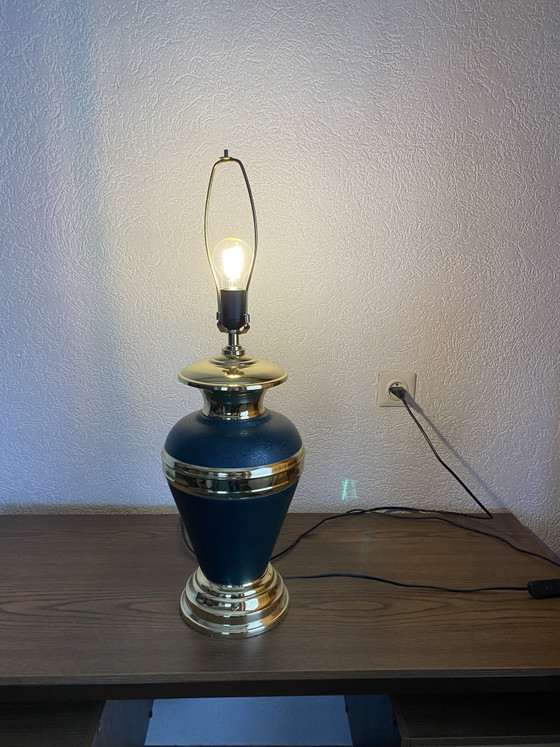 Image 1 of Vintage lamp groen