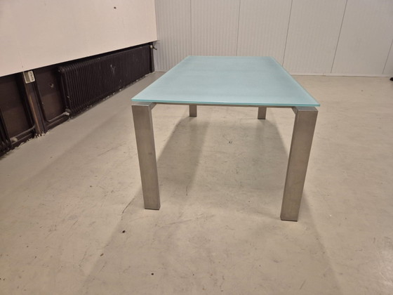 Image 1 of Arco Dining Table - Glass - Aluminium - Design