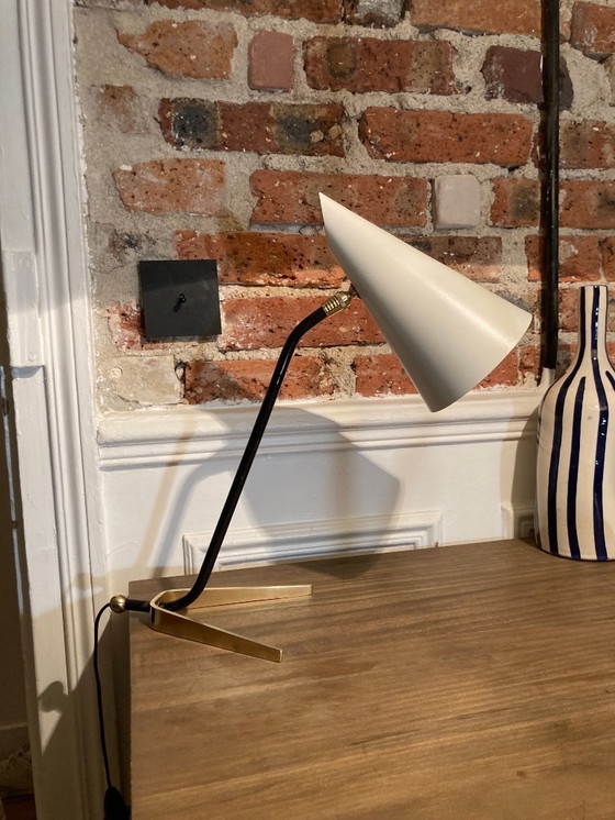 Image 1 of Lampe de table vintage par Gino Sarfatti