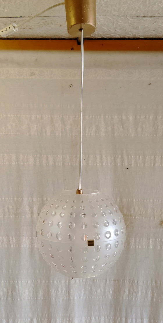 Lampada a sospensione di Rotaflex (Francia) - Anni '70 – Lampade a sospensione, Plastic (photo 2 of 8)
