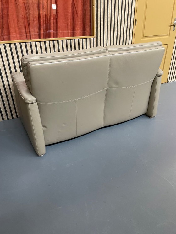 Image 1 of Luxe leren bank