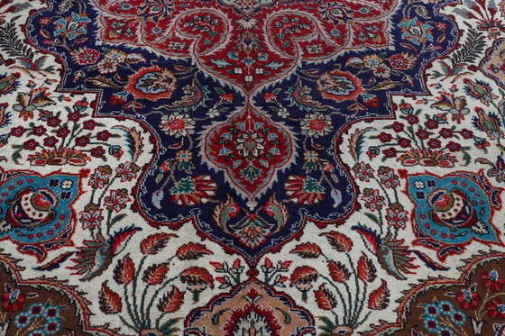 Image 1 of Tappeto persiano Tabriz Siginert 3,80 x 3,02 Tappeto orientale pregiato n. 24641