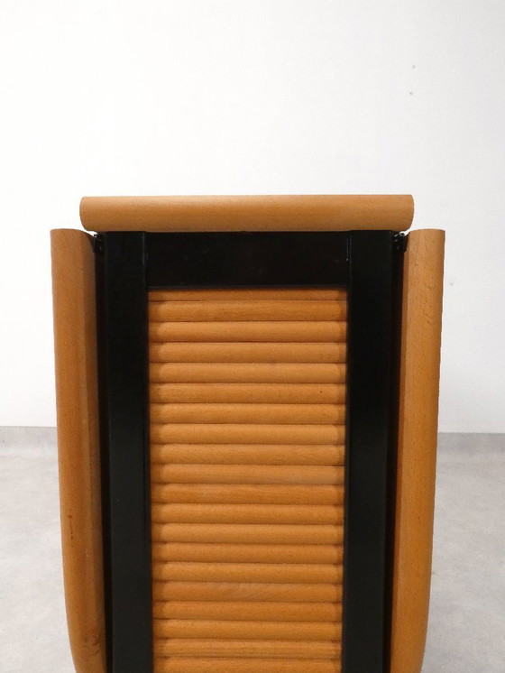 Image 1 of  4 Trieste folding chairs with storrage table - Aldo Jacober for A. Bazzani 