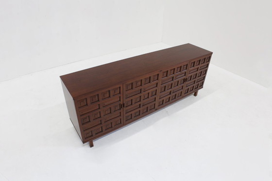 Image 1 of Vintage brutalist dressoir  Spanje jaren 70