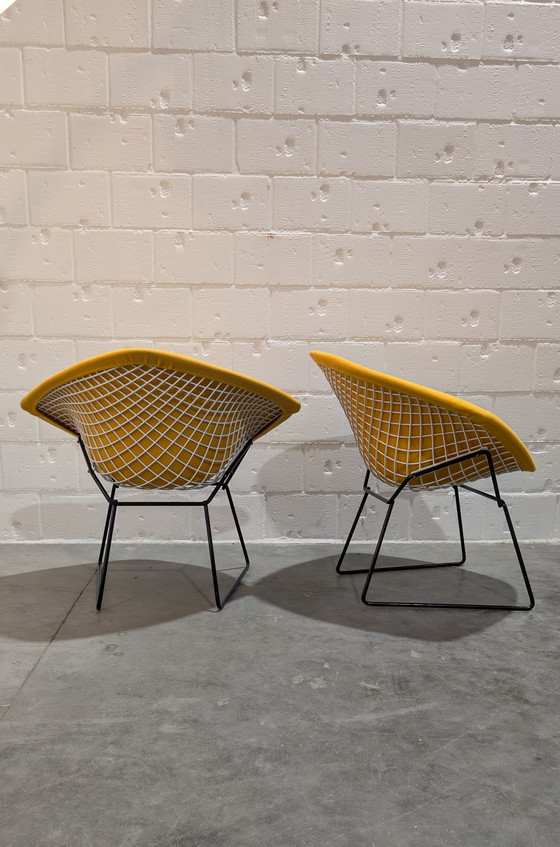 Image 1 of Bertoia diamond chairs set of 2 (1973 )