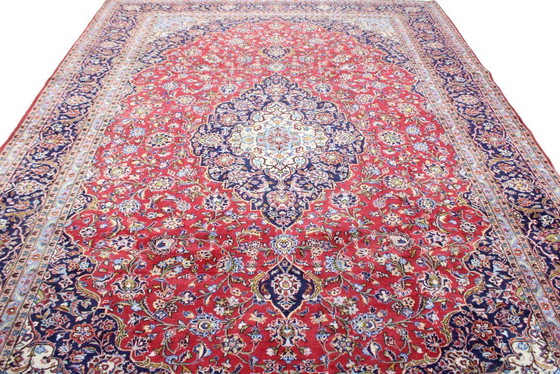 Image 1 of  Handgeknoopt Perzisch tapijt Keshan 360x249