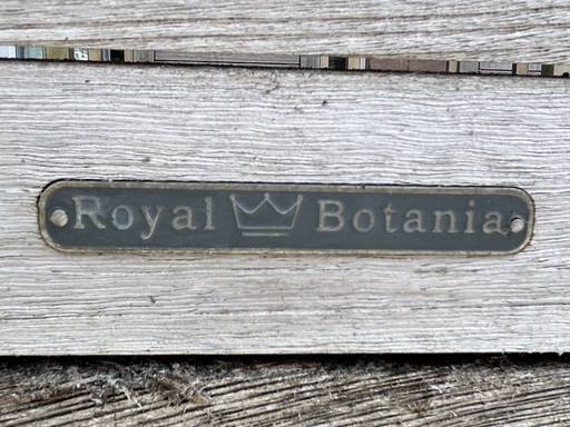 Beautiful Royal Botania garden set (6 pp) in stainless steel with teak