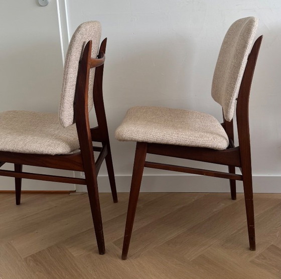 Image 1 of 4 x Louis van Teeffelen Milaan stoelen 