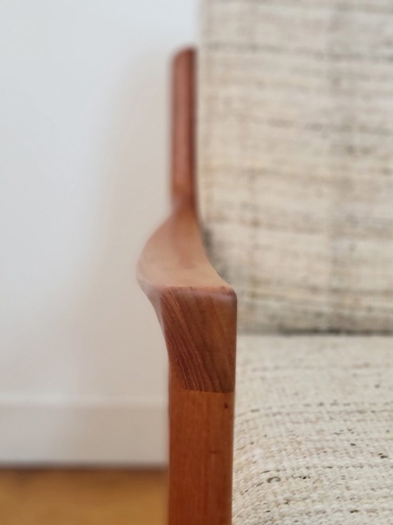 Image 1 of Chaises Senator vintage conçues par Ole Wansher pour Cado, Danemark, 1960