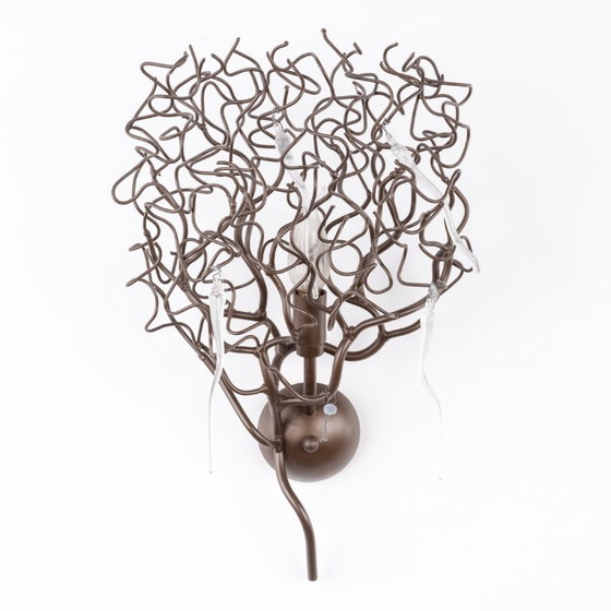 Image 1 of Lampada da soffitto "Hollywood" di Van Egmond con quattro lampade da parete abbinate