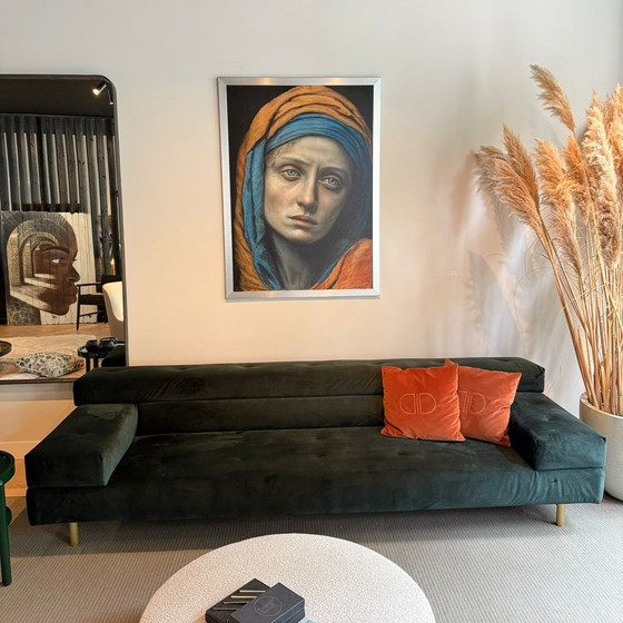 Image 1 of Divano Daytona Lifestyle a 4 posti (verde scuro)