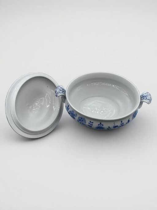 Hutschenreuther (Rosenthal) Soupière « Oignon bleu » (Zwiebelmuster)
