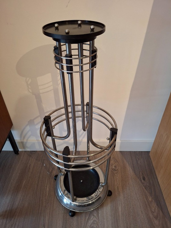 Image 1 of Modernistische paraplubak van DEMEYERE, België, circa 1930.