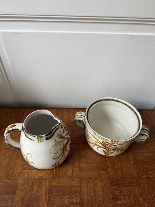 Set vaso e brocca Keraluc Quimper