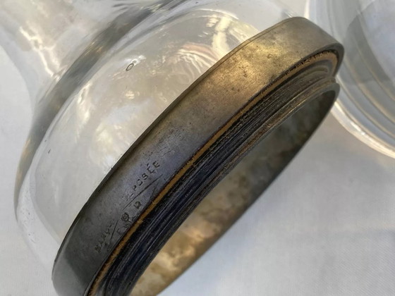 Image 1 of Caraffa con tappo a vite in vetro e latta