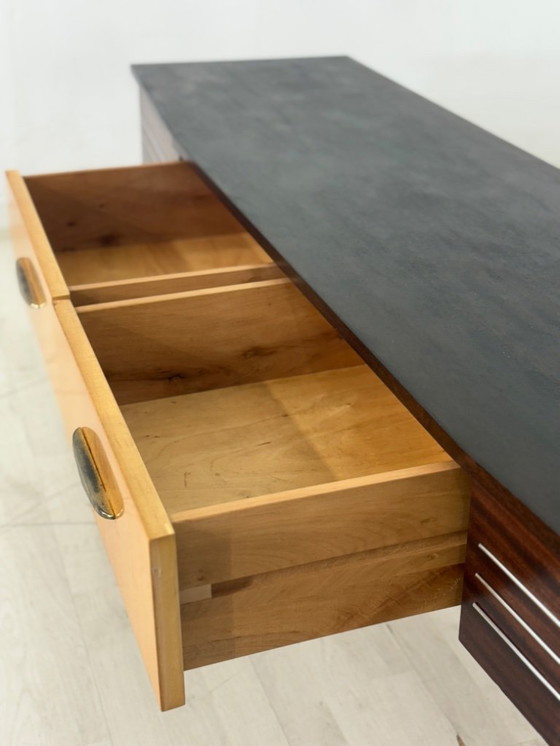 Image 1 of Mid Century Sideboard Longboard Armoire Vintage