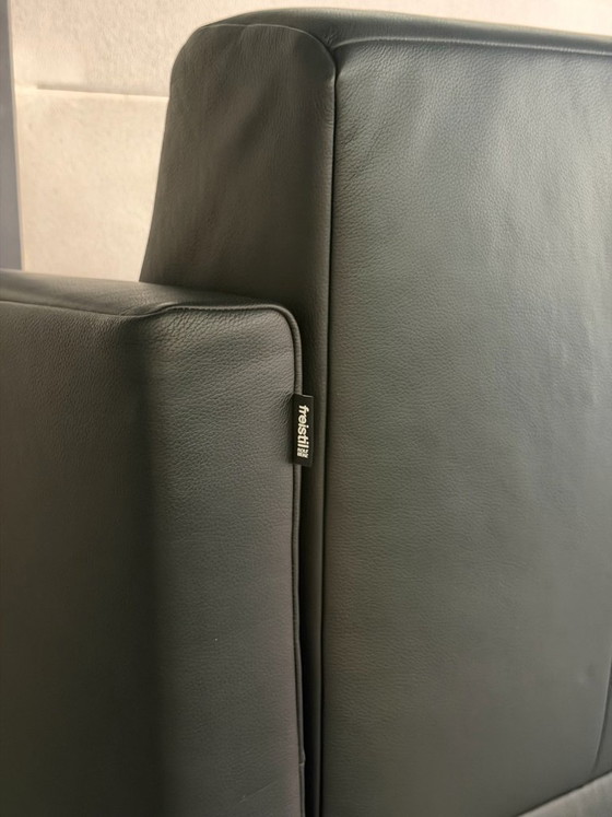 Rolf Benz Freistil 141 Armchair - as new – polished steel, Leather (photo 6 of 12)