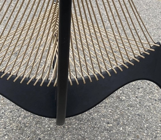 Jørgen Høvelskov - Poltrona "Harp" o "String", 1963, Sedie da camera, Nero, Scandinavian (foto 3 di 17)