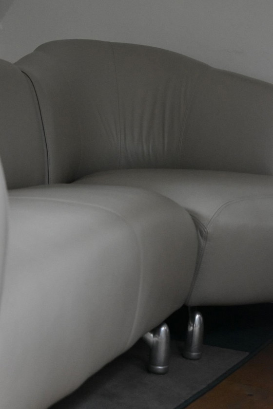 Divano in pelle Leolux Pupilla con chaise longue – Divani 3 posti (photo 5 of 6)
