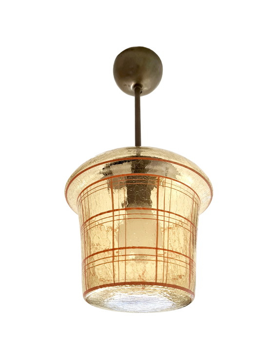 Image 1 of Artdeco - Lampe suspendue - Années 30 - France