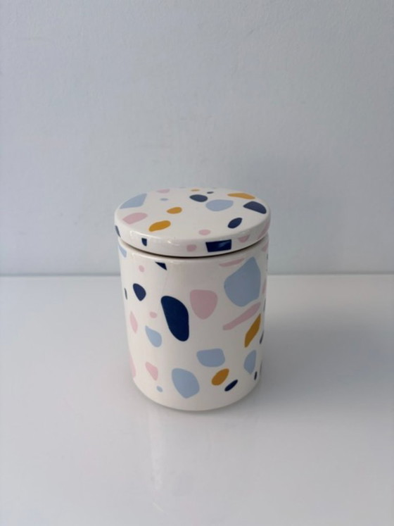 Pot de rangement en céramique avec motif terrazzo – Bols, Ceramic (photo 2 of 11)
