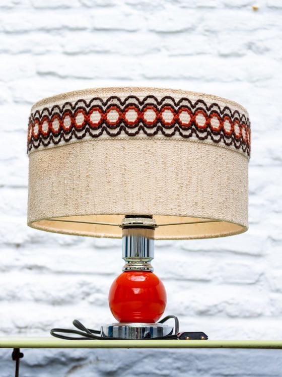 Image 1 of Atmospheric Vintage Table Lamp, brand - MASSIVE, 70s