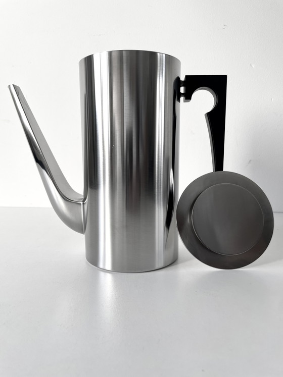 Caffettiera Stelton 1,5 l di Arne Jacobsen. – Servizi da tavola, Plastic, rvs (photo 4 of 8)