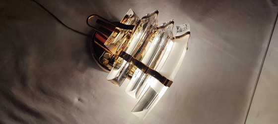 Image 1 of Applique in cristallo. Italia, anni '80.