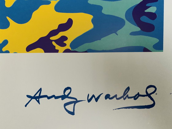 Image 1 of Andy Warhol, Gesigneerd Met Registratie In Impressum Copyright 'De Andy Warhol Foundation For The Visual Arts, Inc.' Offsetlitho