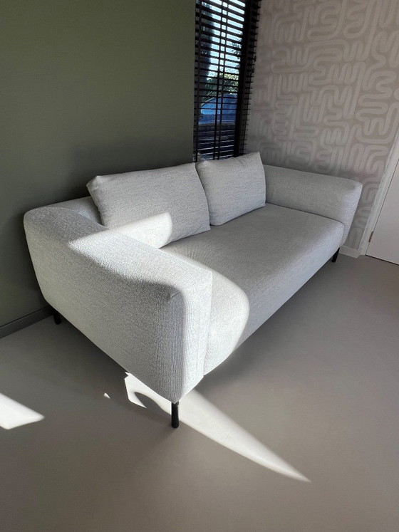 Pode 2-Sitzer Sofa, hellgrauer Textilbezug, 2 Sitzer Sofas, Stoff, Metall, Modern (Foto 15 von 15)