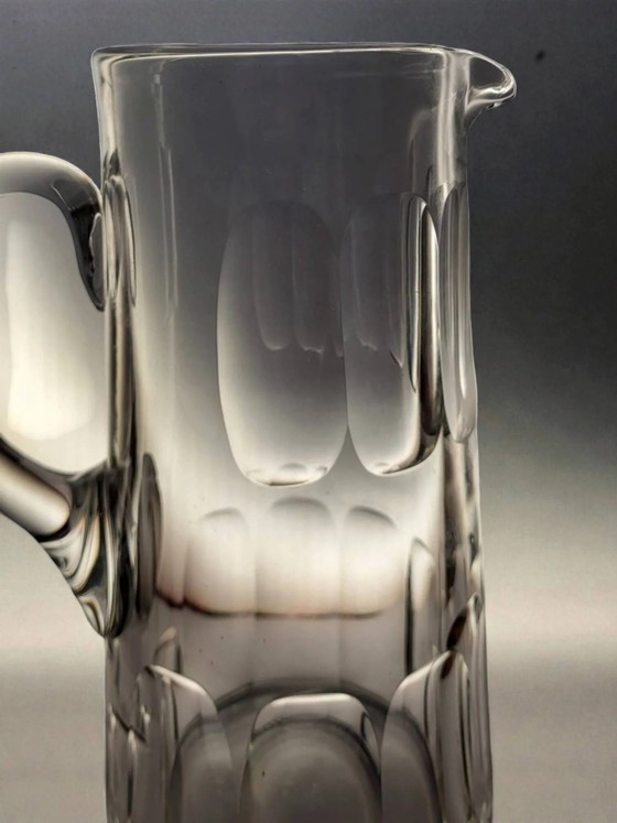 Brocca / Caraffa in cristallo 1,5 L – Bicchieri e caraffe, Crystal, Glass, Art Deco (photo 6 of 7)