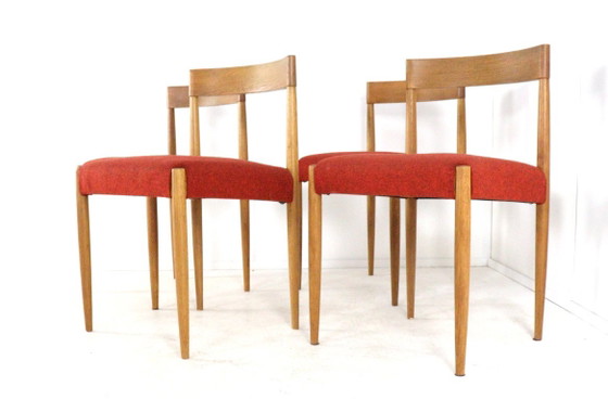 Set 4 Deense Design Stoelen Vintage – Eetkamerstoelen, Wood (photo 3 of 17)